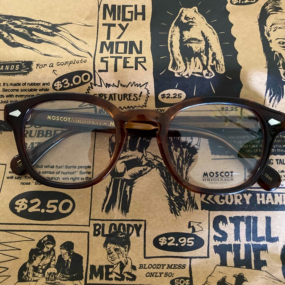 MOSCOT / LEMTOSH Tobacco (never used).